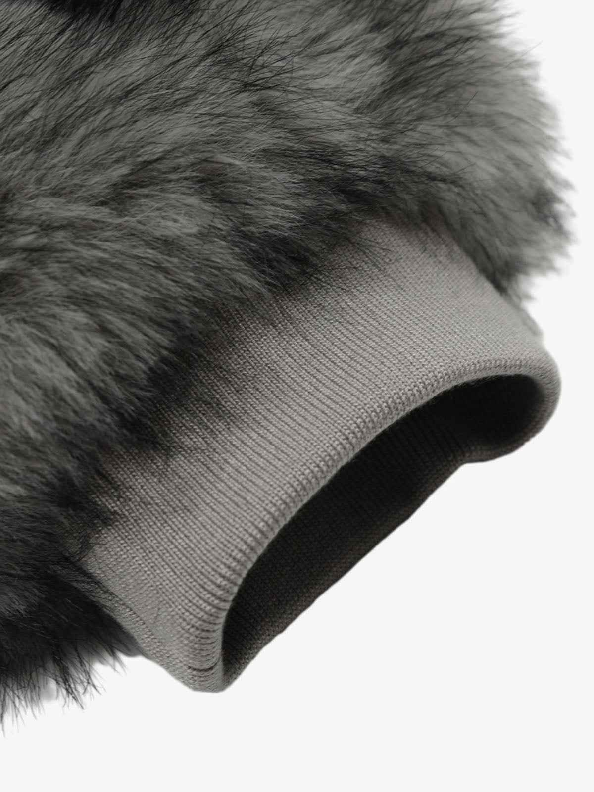 Street Fur Reversible Hooded Jacket - 2493