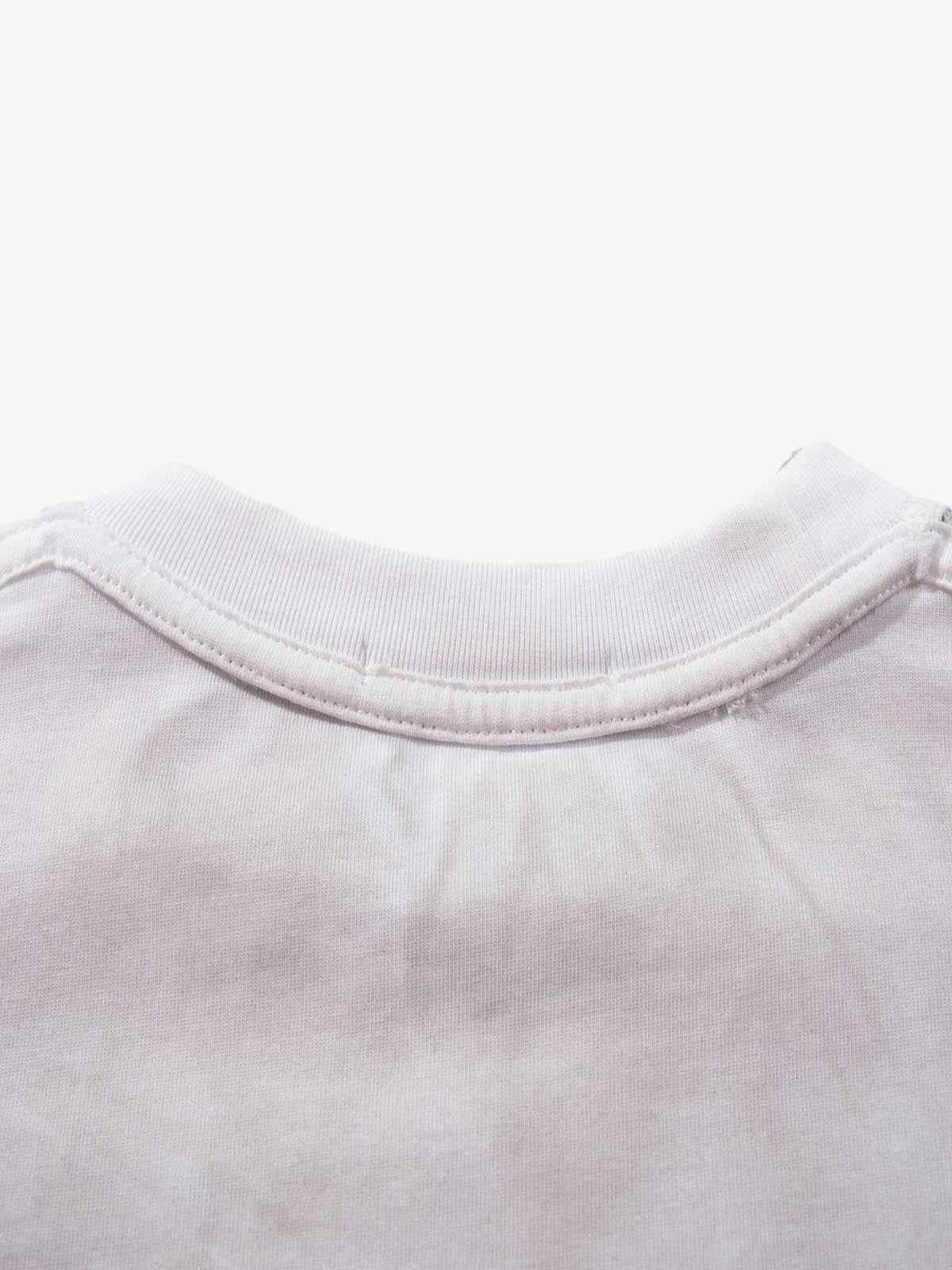 Street Dirty Dyed Washed Long-Sleeved T-Shirt