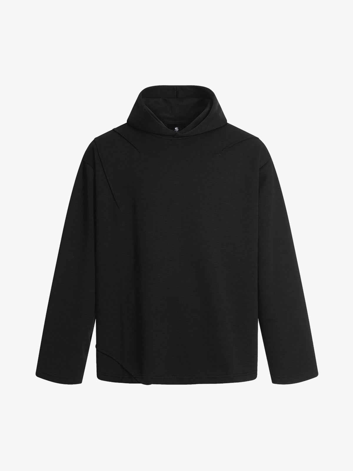 Clean Cut Asymmetric Seam Hoodie