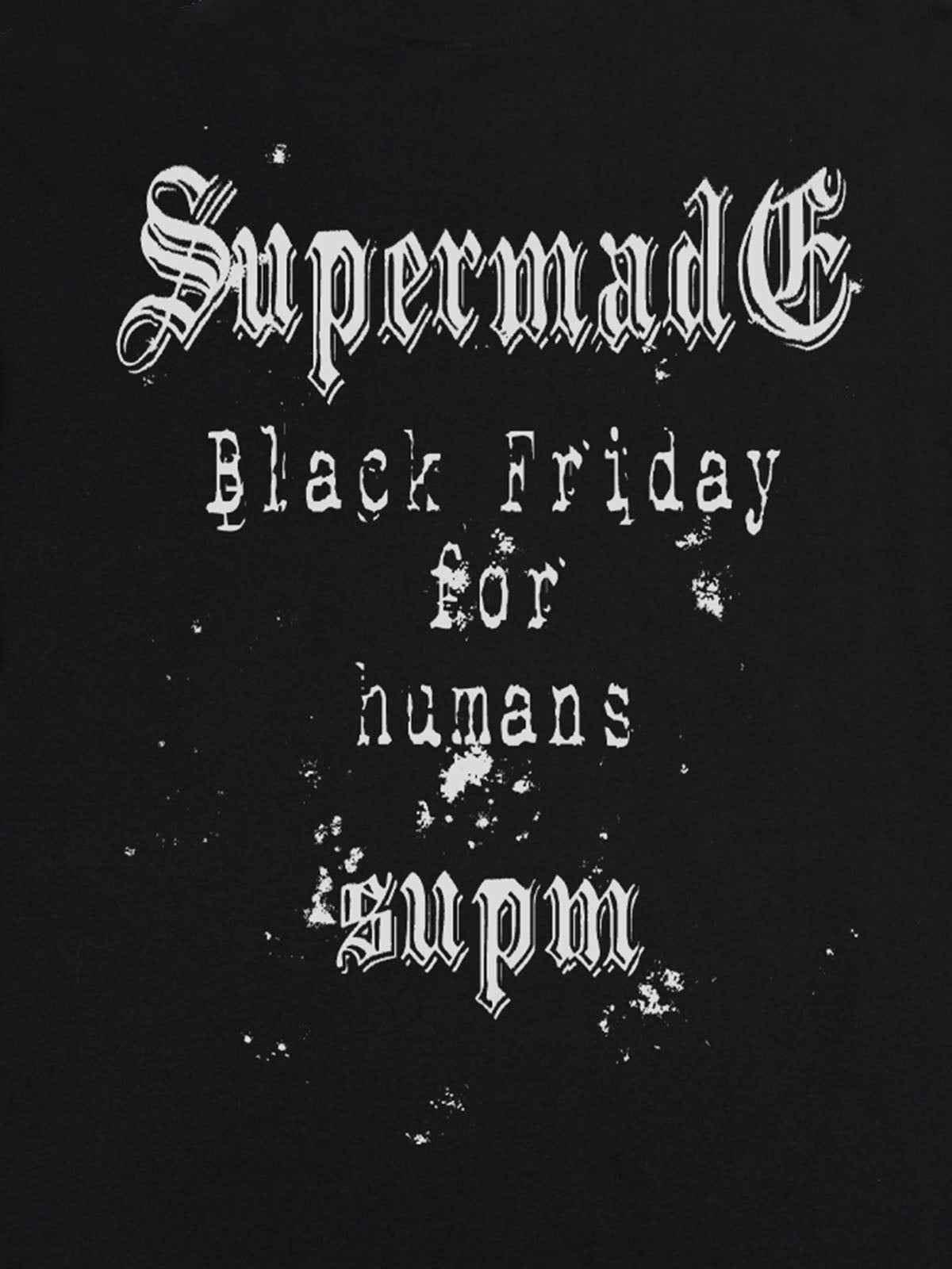 Gothic Skull Spiderweb Graphic T-Shirt