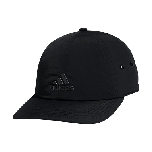 adidas Mens VMA Relaxed Fit Strapack Slight Precurve Brim Adjustable Hat Black/Gunmetal/Carbon Grey One Size