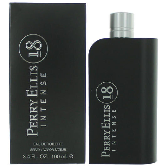 Perry Ellis 18 Intense, 3.4 oz EDT Spray for Men
