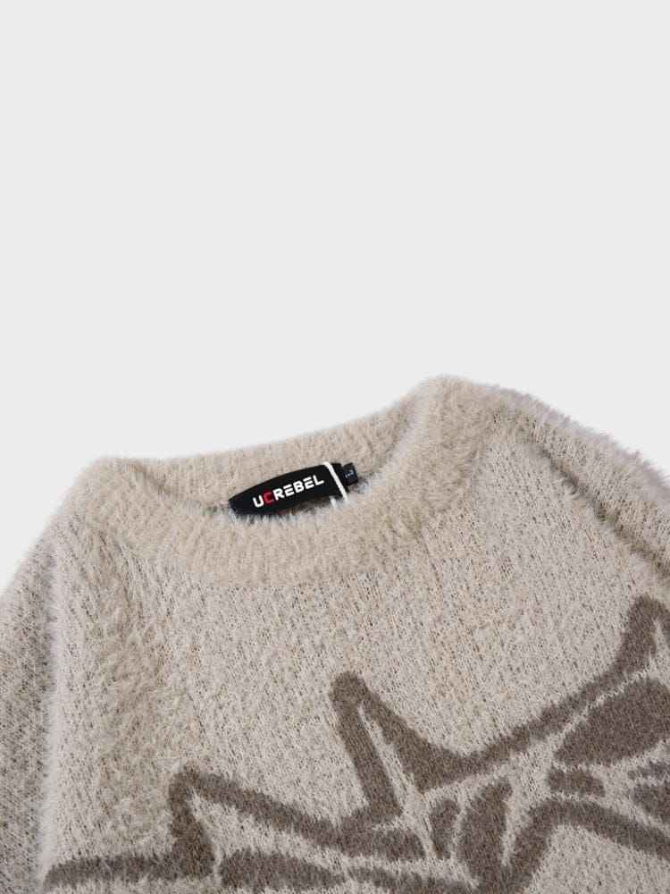 Knitted Sweater Made
