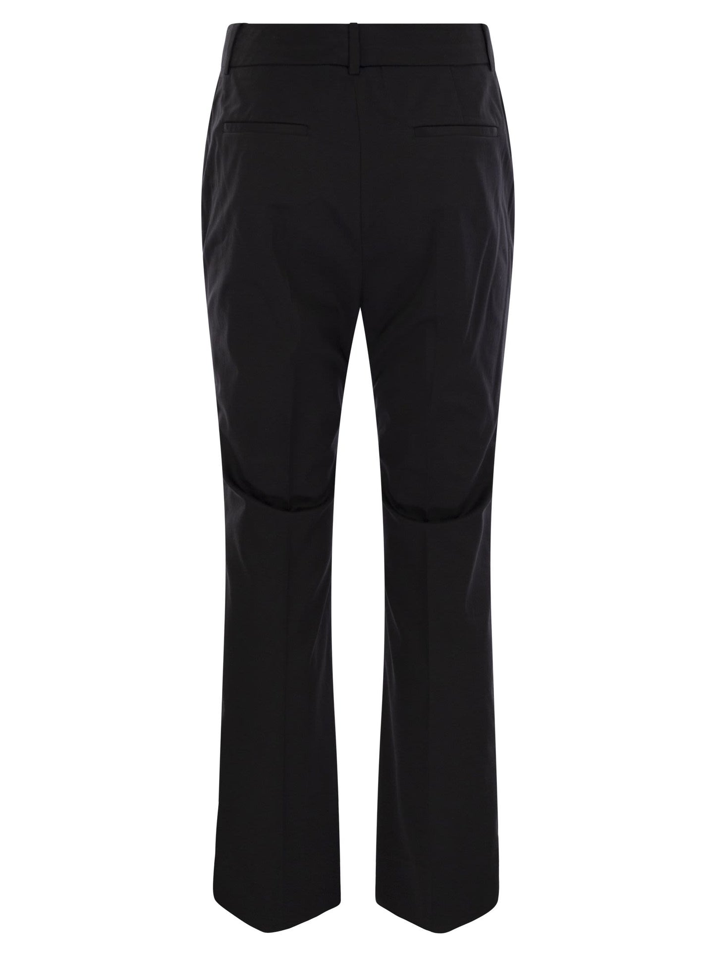 Peserico Women Stretch Cotton Trousers