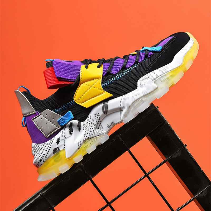 INFINIT ARTEMIS Scribbled Sneakers