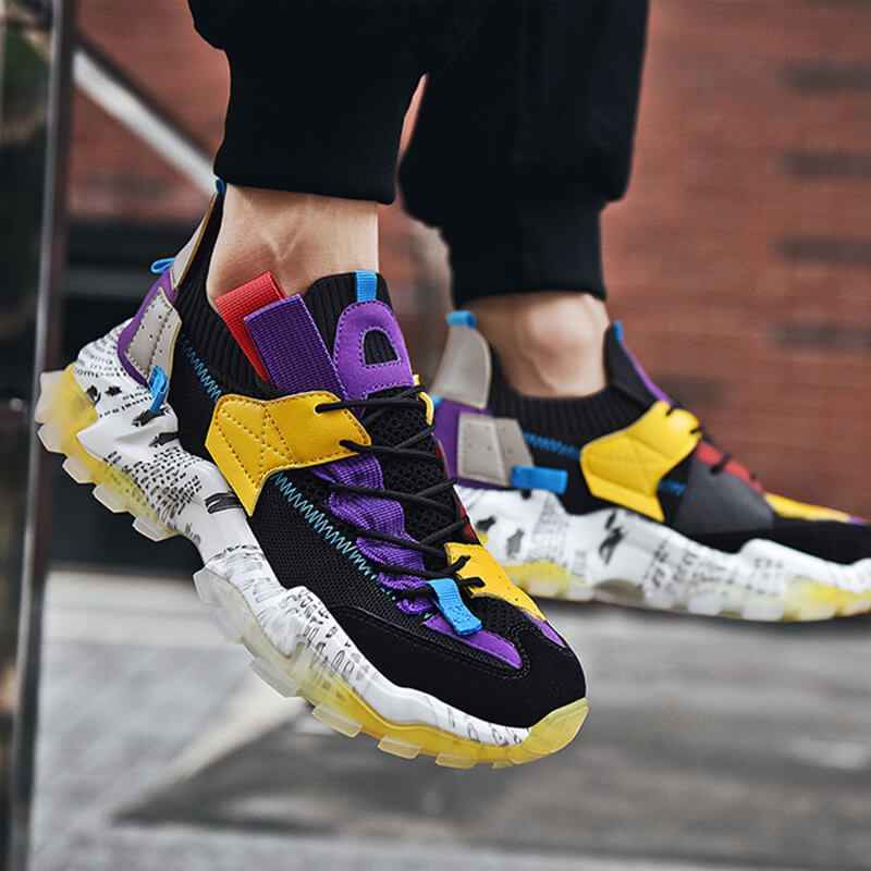 INFINIT ARTEMIS Scribbled Sneakers