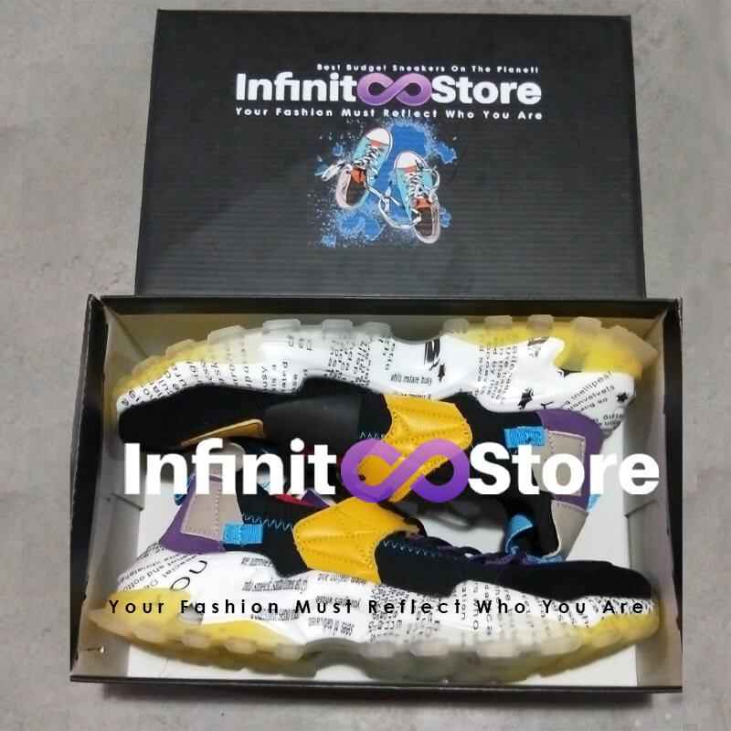 INFINIT ARTEMIS Scribbled Sneakers