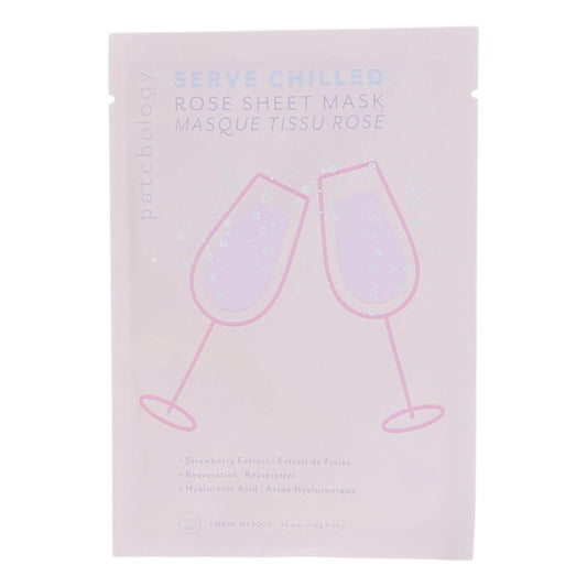 Patchology Serve Chilled, 1 Rose Sheet Mask