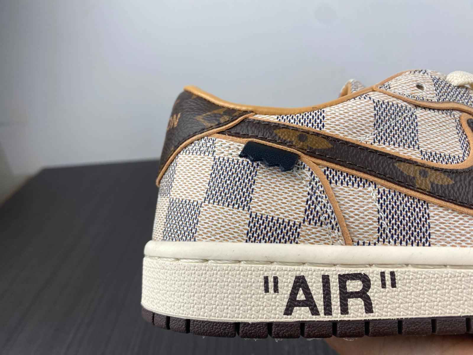 Custom Air Force 1 Monogram Low Surgeon Los Angeles Wolvess