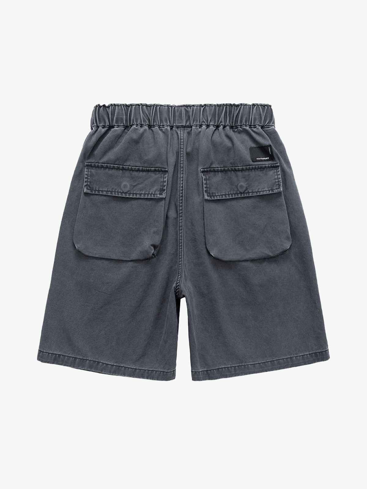 Graphic Print Drawstring Shorts