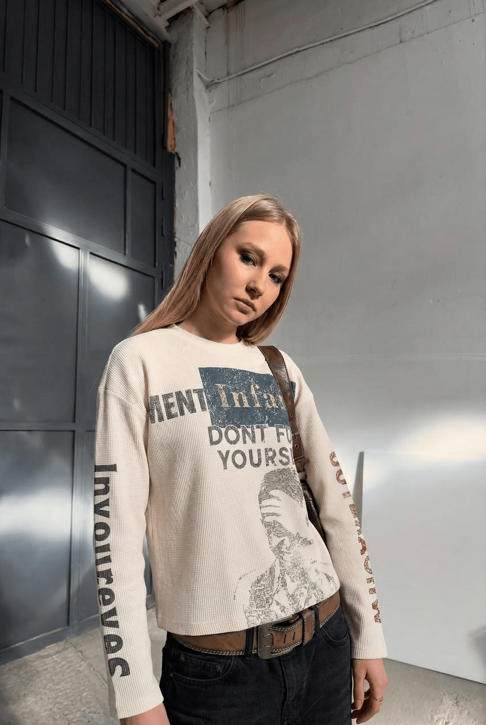 Long Sleeve Retro Portrait Classic