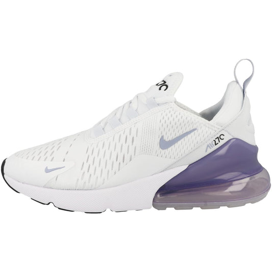 Nike Air Max 270 Womens Shoes (AH6789-121 White/Football Grey/White/Blue Whisper) Size 11.5