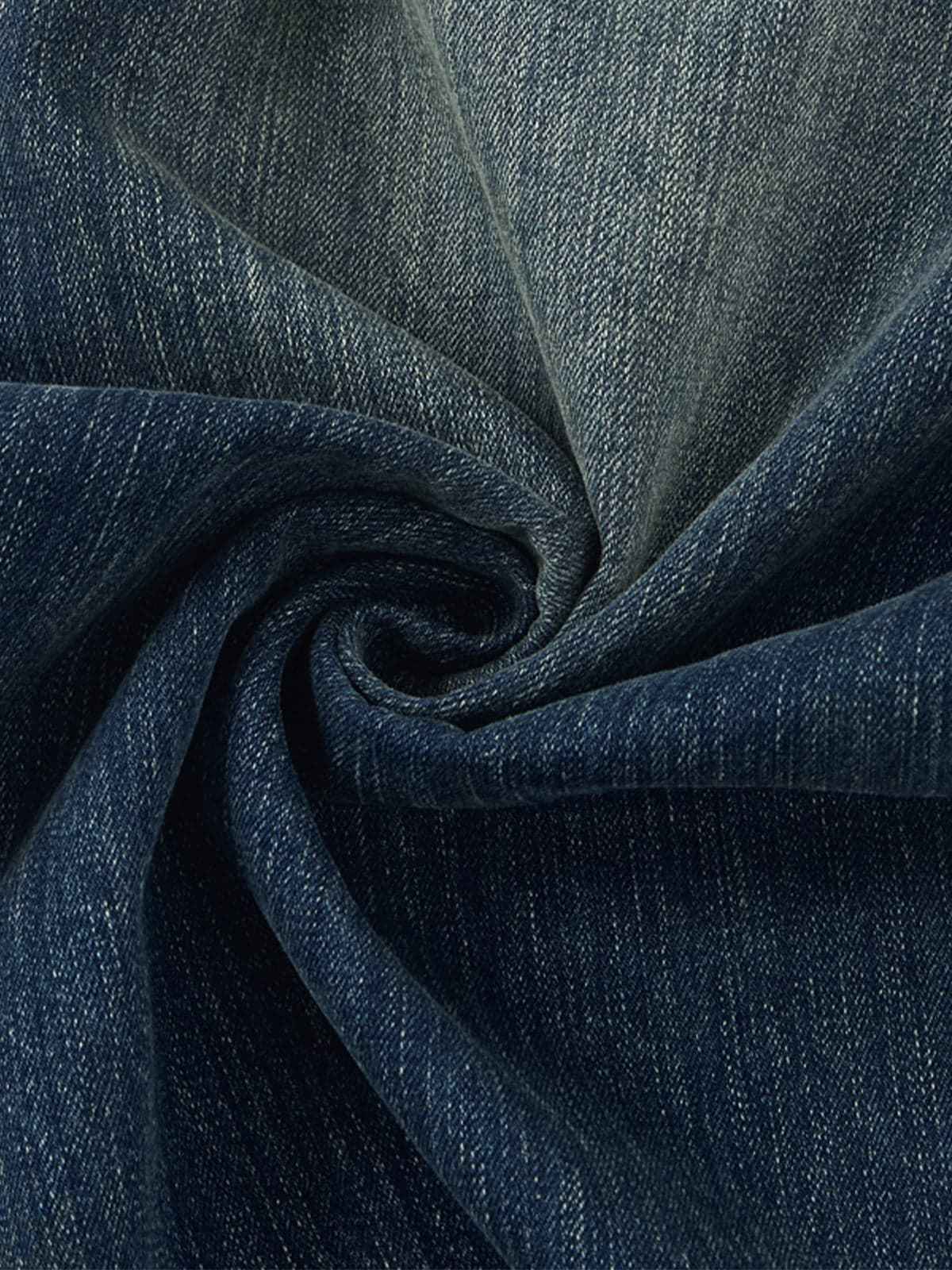Vintage Pleated Fade Baggy Jeans
