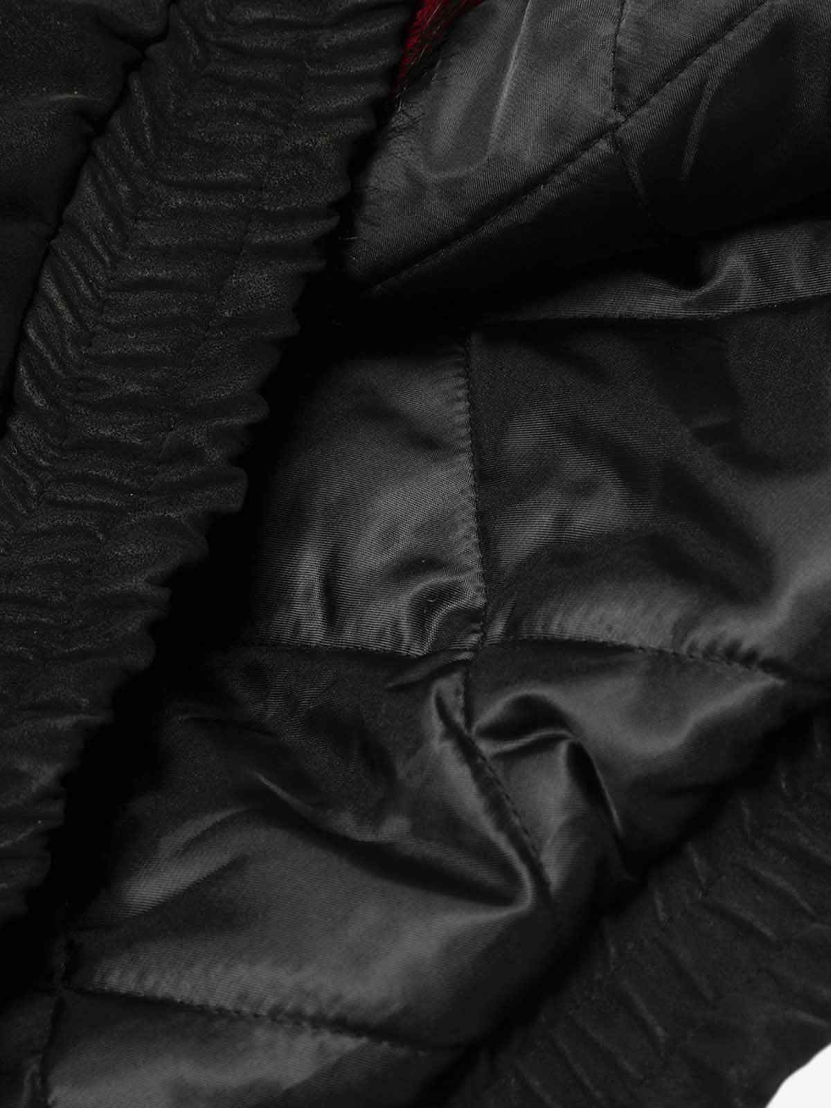 Retro Suede Faux Fur Collar Fleece Zip Up Bomber Jacket