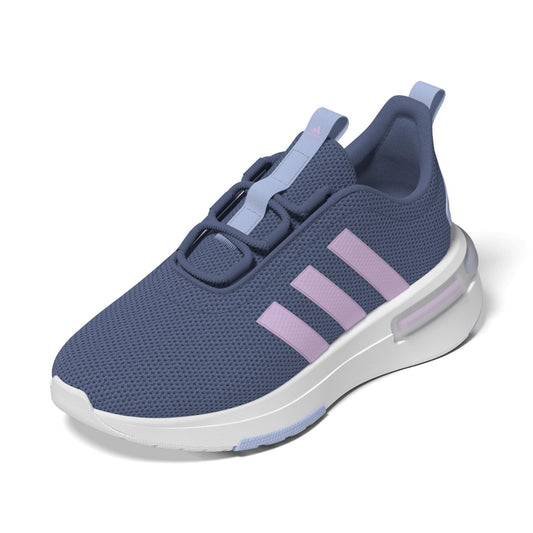 adidas Racer Tr23 Lace-Up Sneaker Crew Blue/Bliss Lilac/Blue 4.5 US Unisex Big Kid
