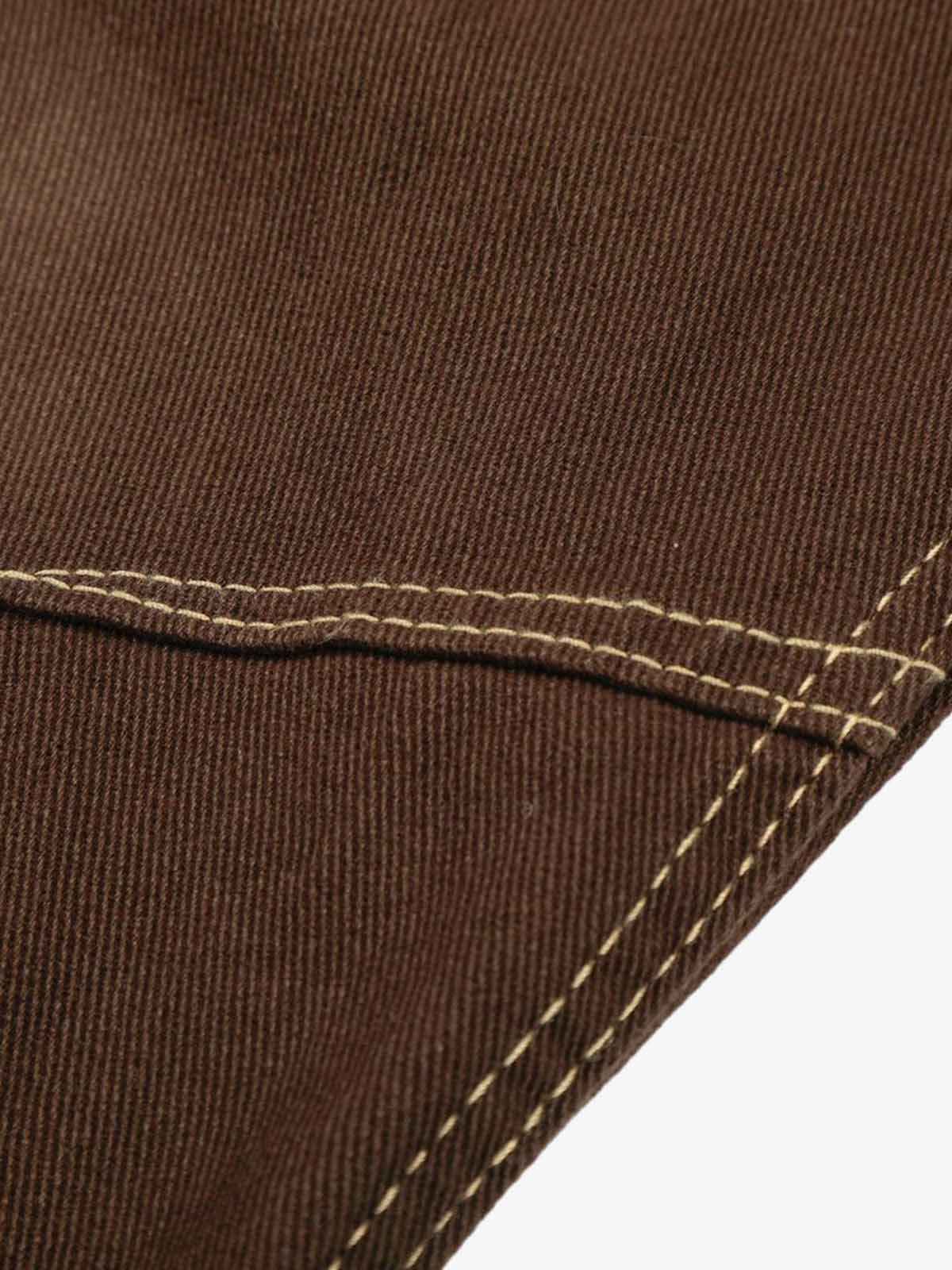 Vintage Silk Scarf Tie Detail Barrel Jeans