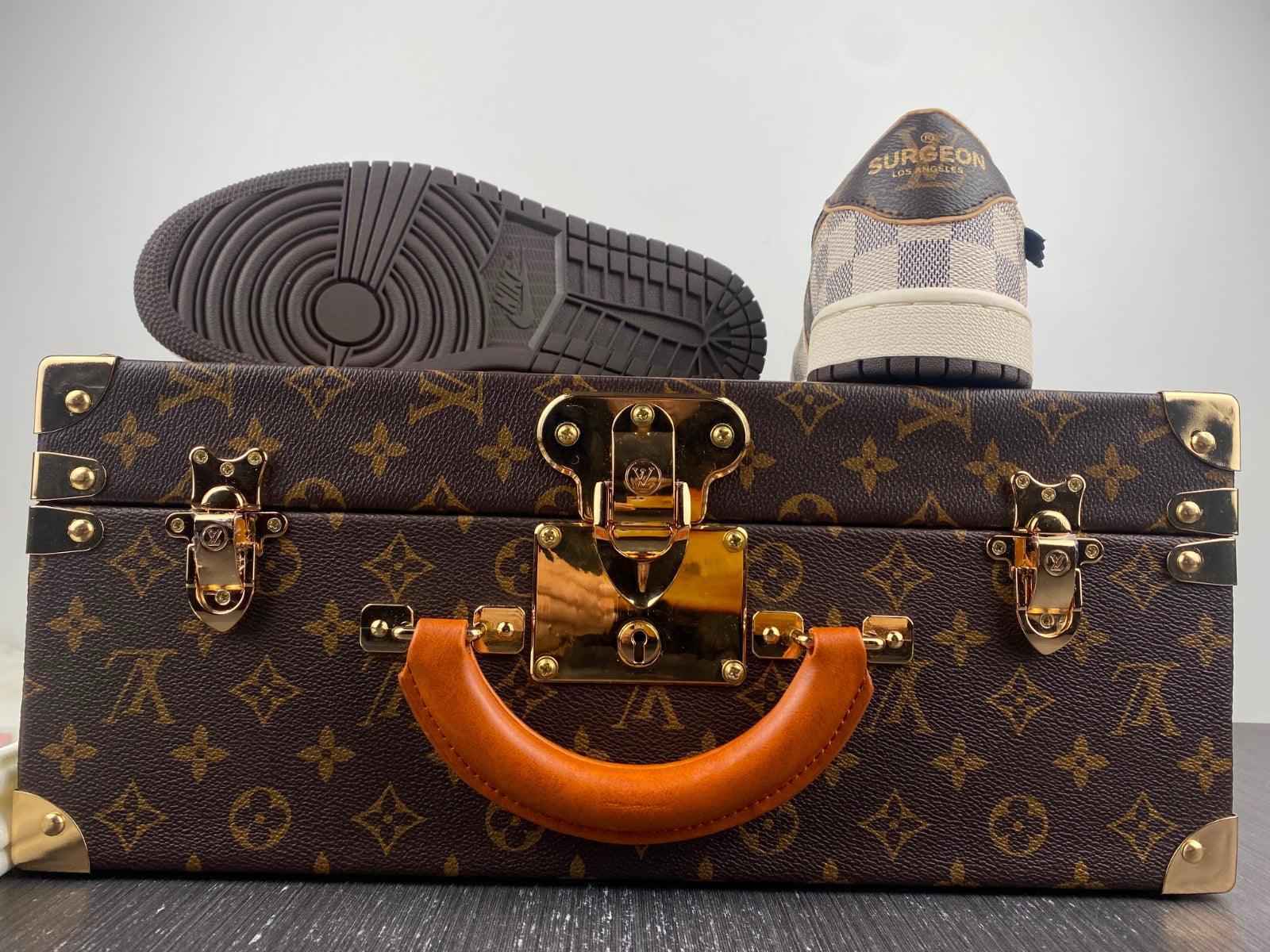 Custom Air Force 1 Monogram Low Surgeon Los Angeles Wolvess