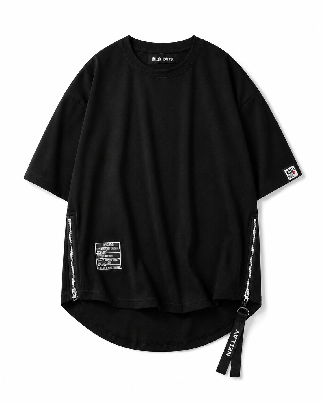 Basic Zip T-Shirt