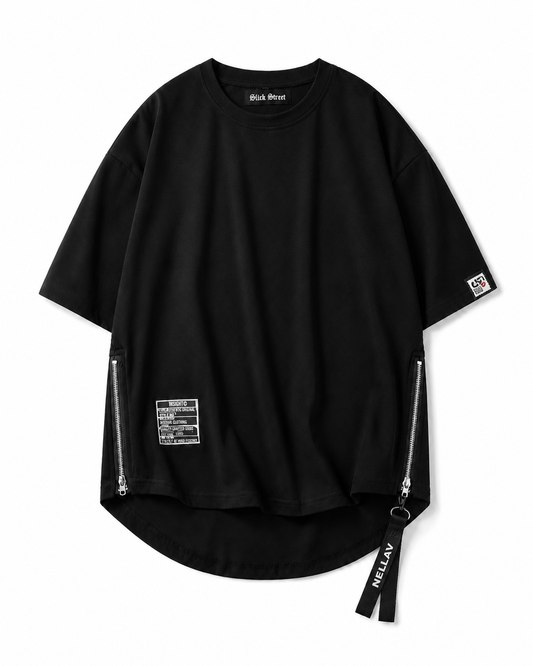 Basic Zip T-Shirt