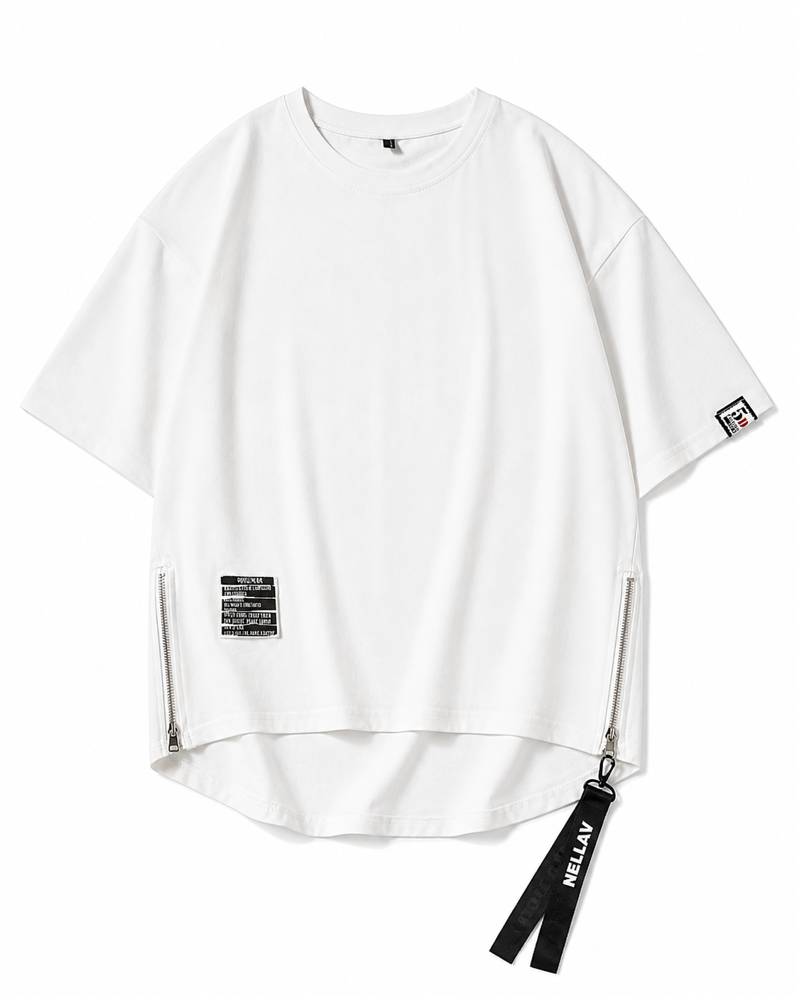 Basic Zip T-Shirt