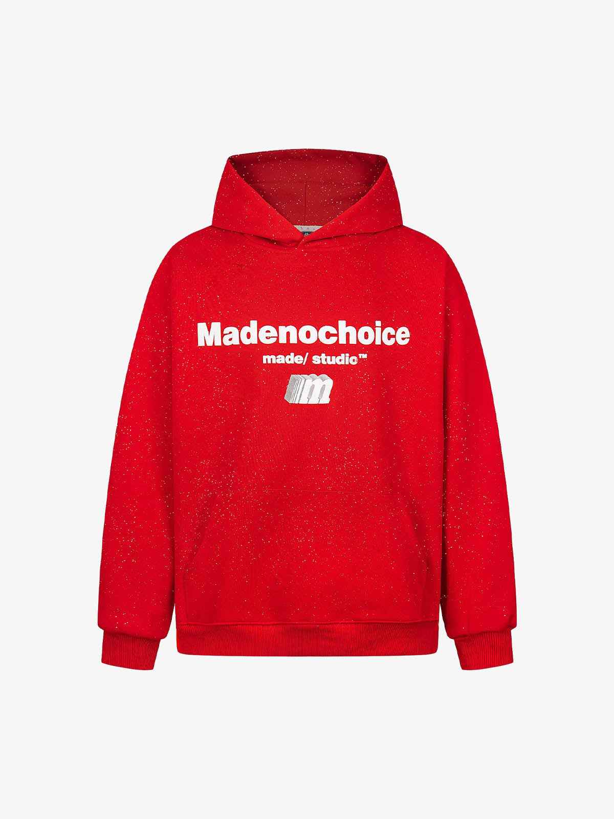 Simple Letter Print Sparking Loose Hoodie