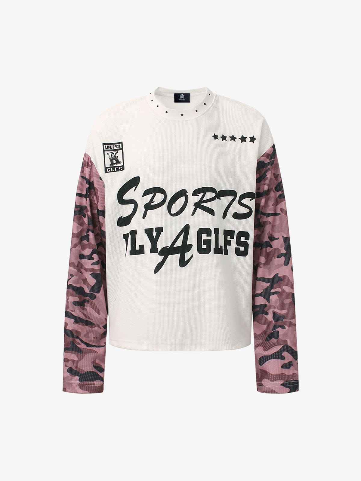 Long Sleeve Camo Patch
