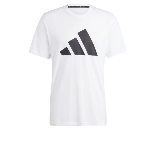 adidas Mens Standard Essentials Feelready Logo Training T-Shirt White/Black