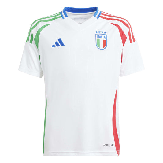 adidas Boys Italy 2024 Away Jersey White