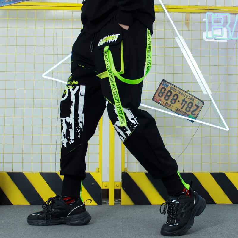 black joggers for men - Kuroi joggers japanese black joggers