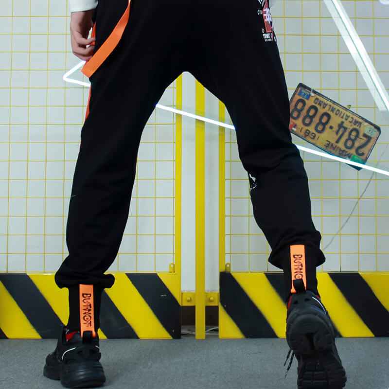 black joggers for men - Kuroi joggers japanese black joggers