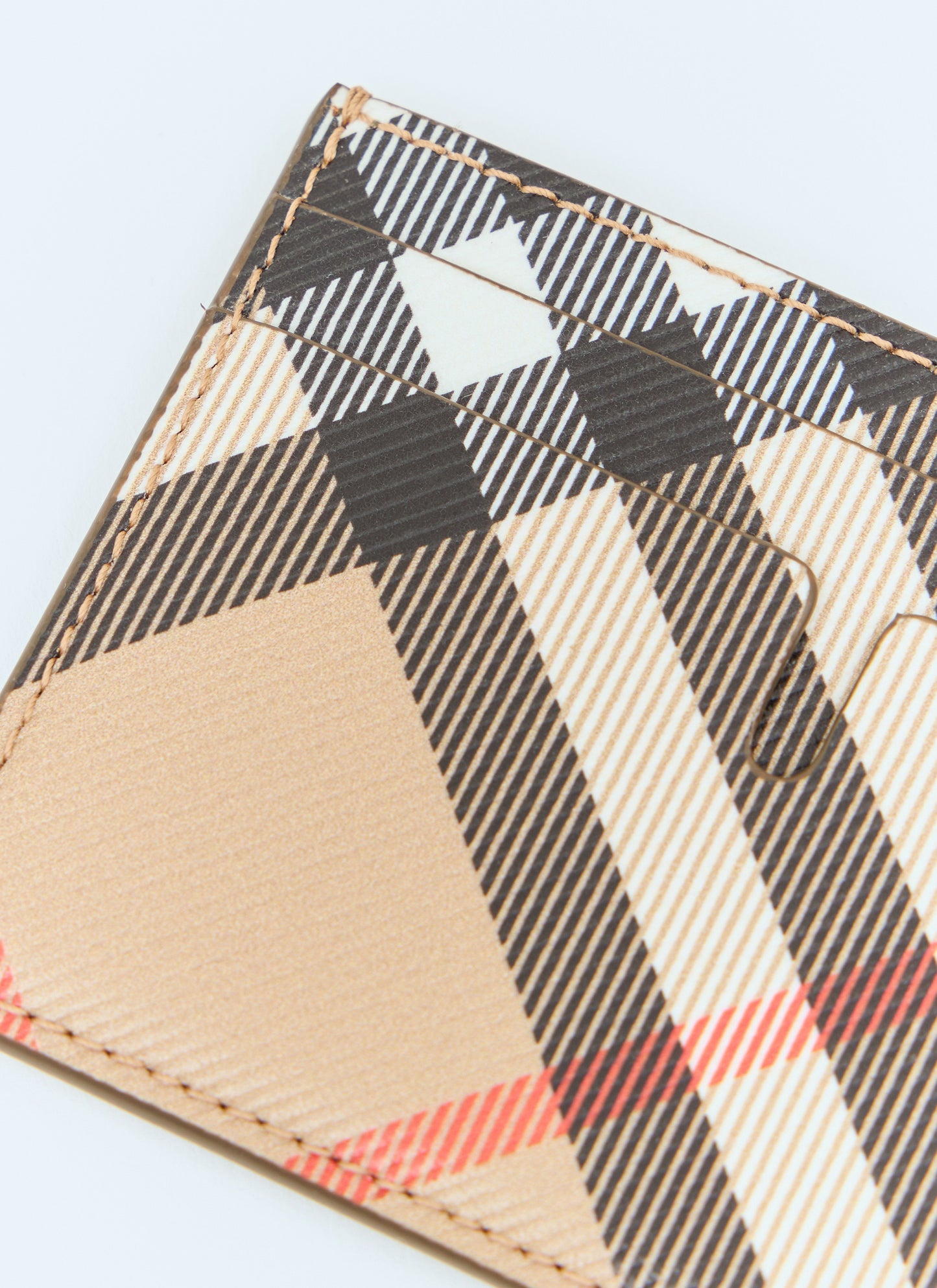 Burberry Men Check Cardholder