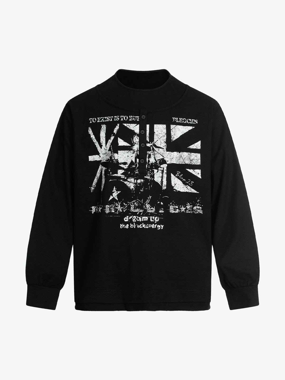 Long Sleeve Double Collar