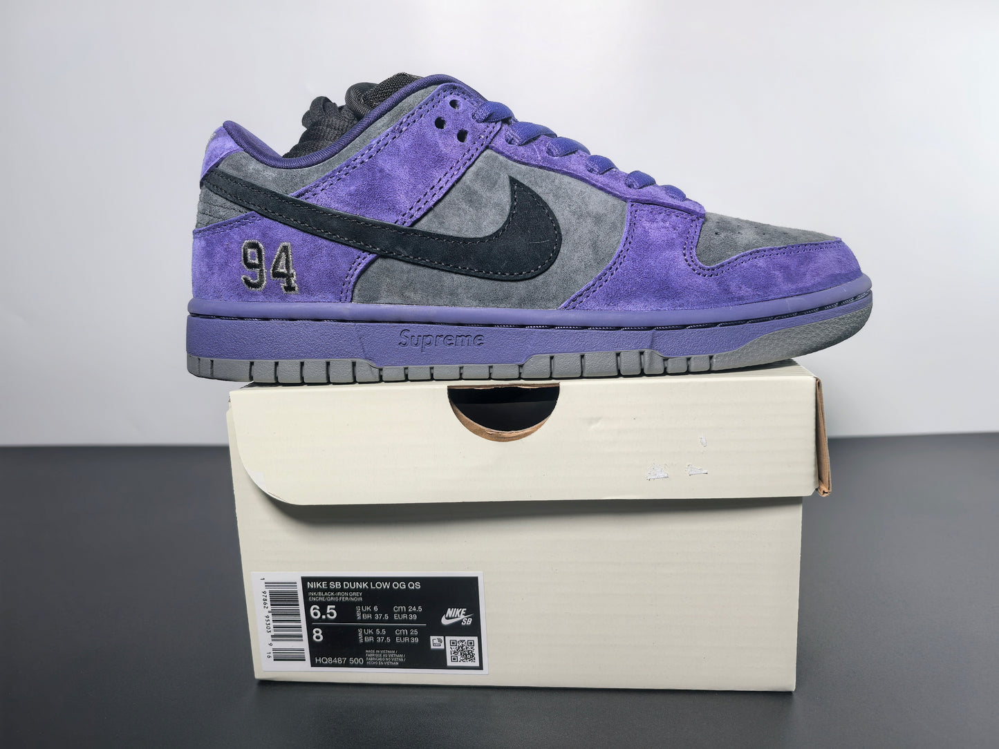 Supreme x Dunk SB LOW PRO OG QS