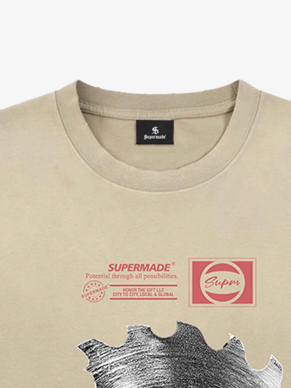 Industrial Saw Blade Graphic T-Shirt