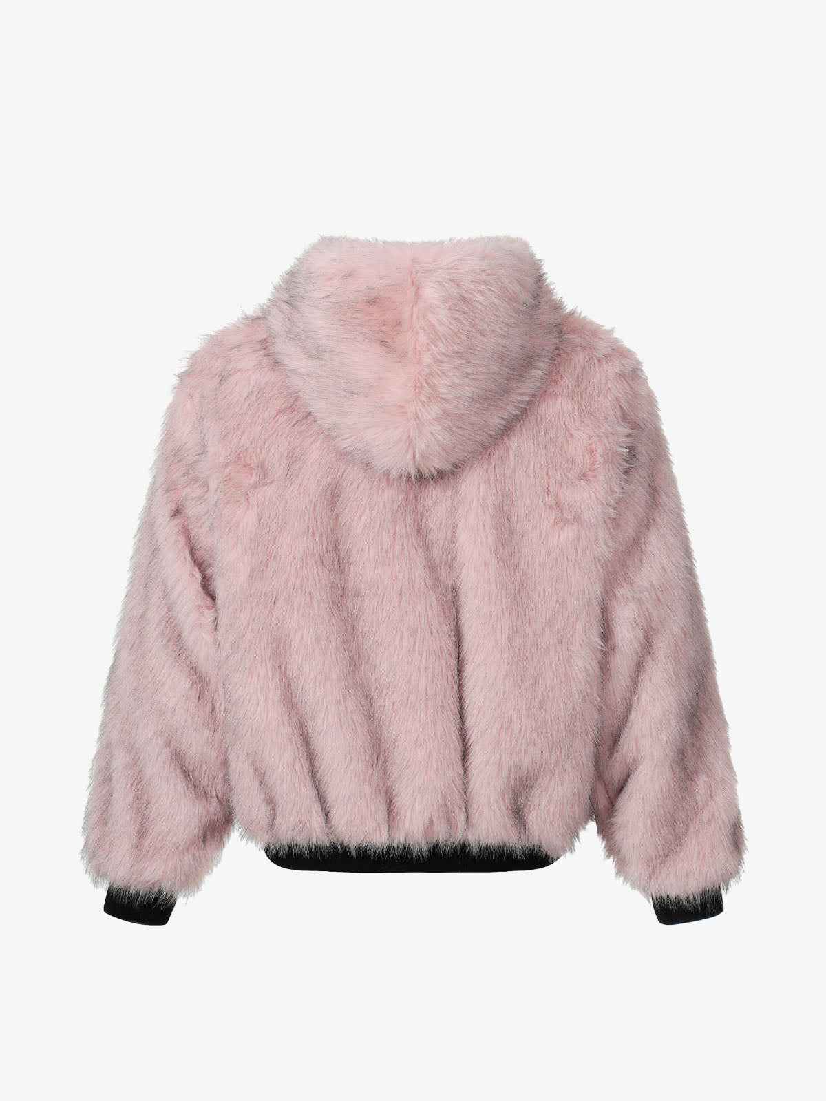Street Fur Reversible Hooded Jacket - 2493