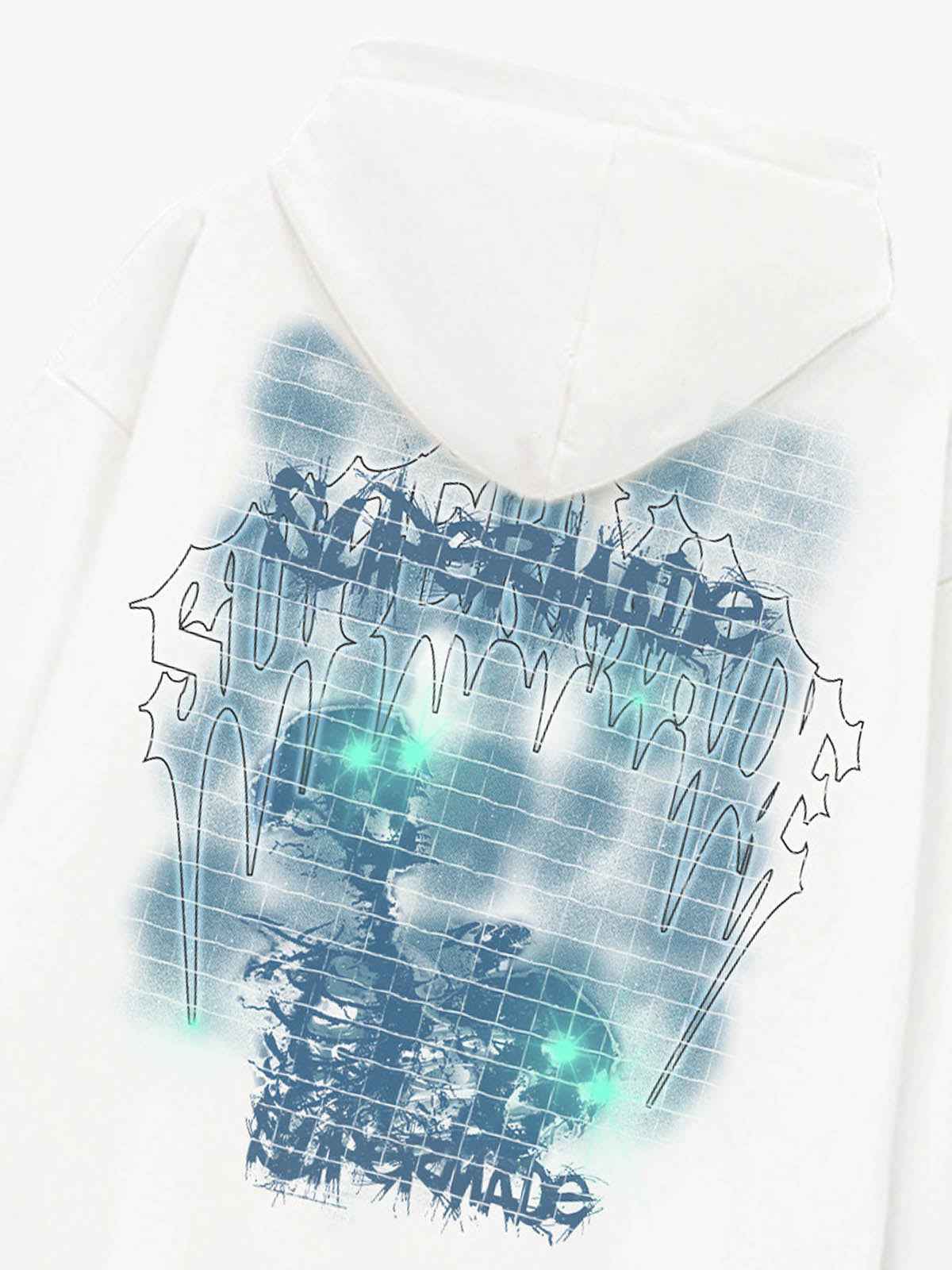 Gothic Skull Graphic Hoodie