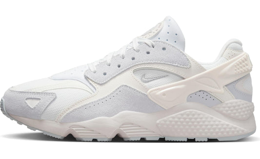 Nike Air Huarache Runner Mens Shoes (DZ3306-100 Summit White/White/Pure Platinum/) Size 8