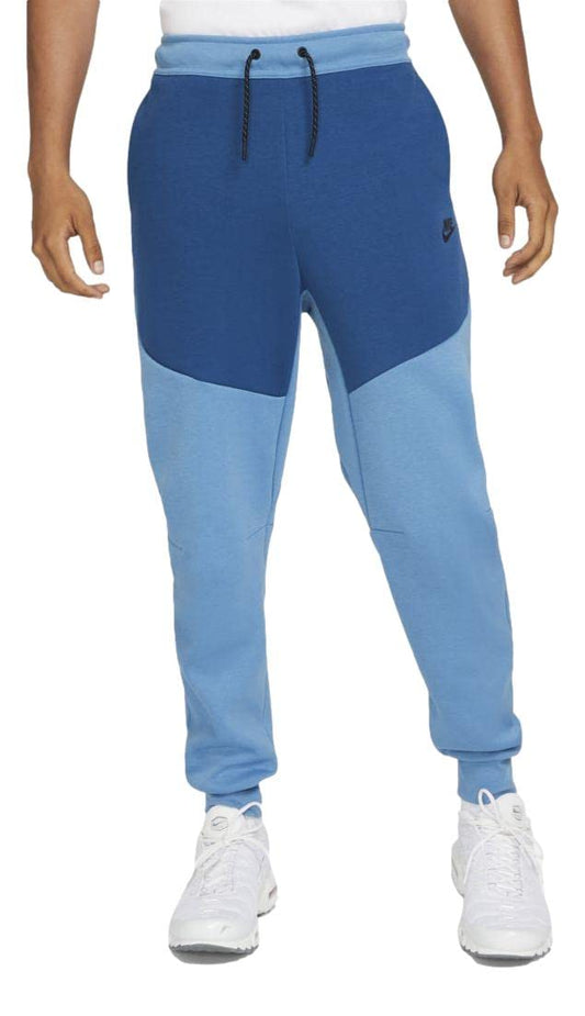 Nike Sportswear Mens Tech Fleece Joggers Pants (Dutch Blue/Court Blue/Black X-Large)