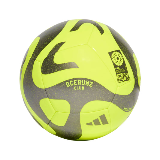 adidas Unisex-Adult Womens World Cup Club Ball Lucid Lemon/Iron Metallic 4