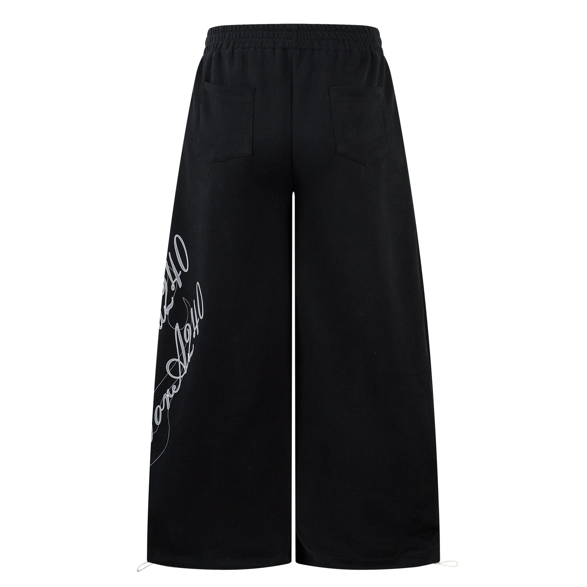 Flame Print Sweatpants | Baggy Streetwear Trousers - Luxuryurbanwear