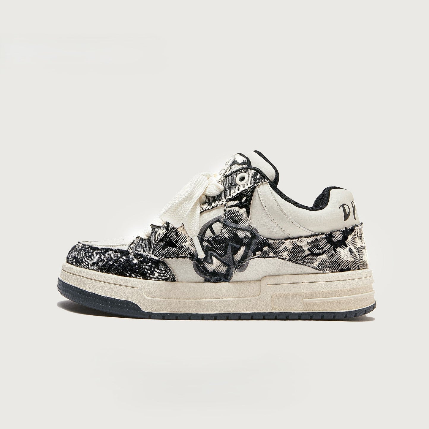 Retro Graffiti | Y2K Punk Skate Sneakers - Luxuryurbanwear