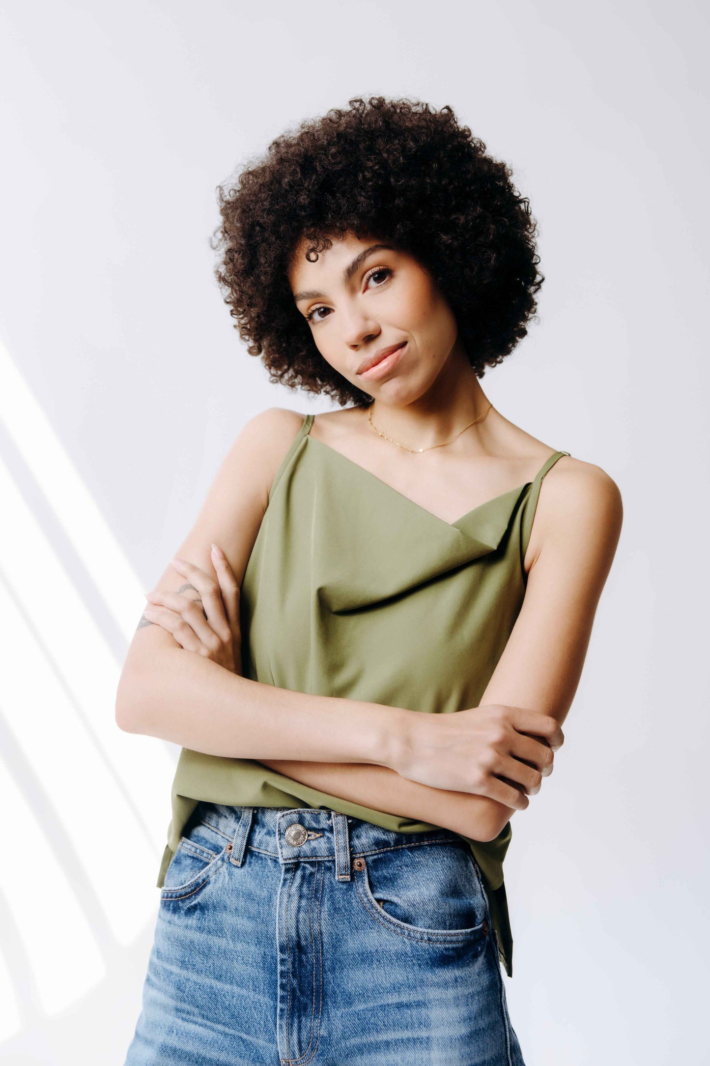Cowl Neck Cami