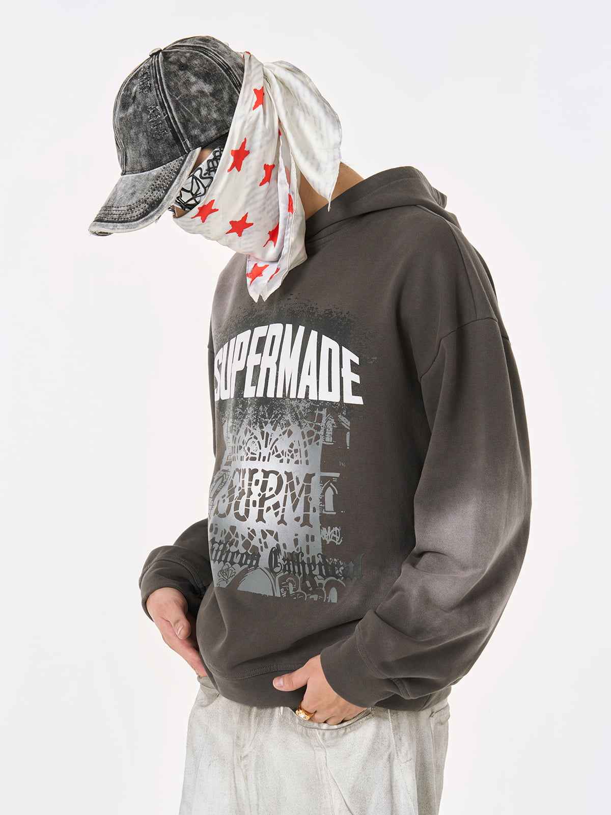 SUPM Dark Ombre Cathedral Hoodie