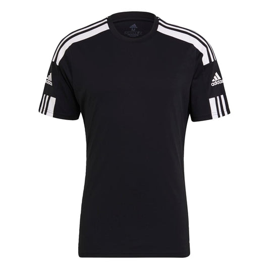 adidas Squadra 21 Short Sleeve Jersey - Mens Soccer S Black-White