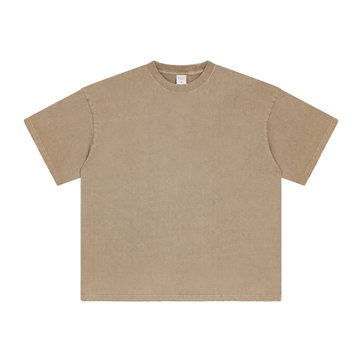 Washed Edge Distressed | Basic T-Shirt - Luxuryurbanwear