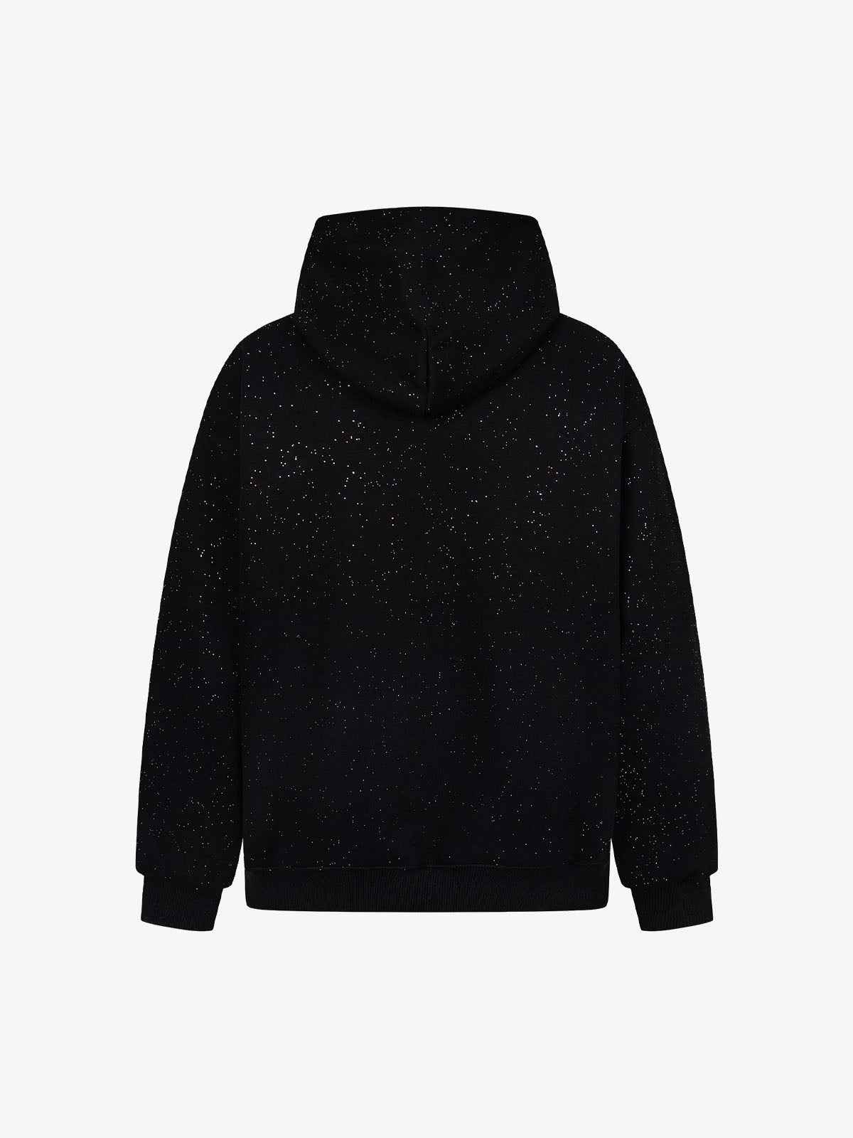 Simple Letter Print Sparking Loose Hoodie
