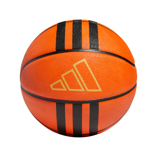 adidas Unisex-Adult Rubber X 3 Ball Basketball Natural/Black/Gold Metallic 7