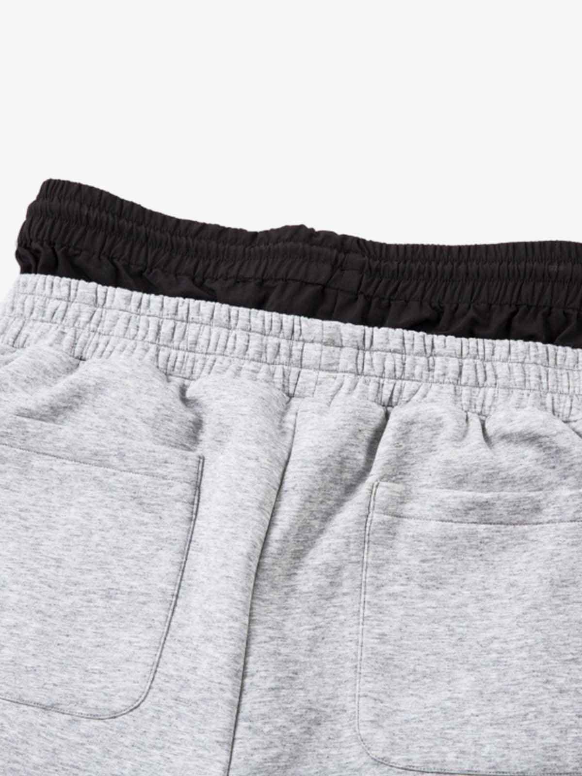 Side Stripe Panel Wide Leg Sweatpants