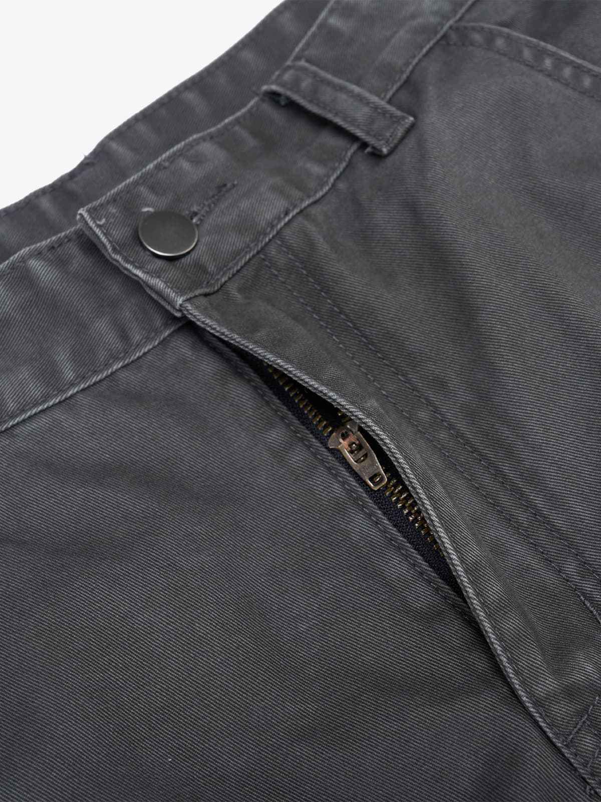 Streetwear Utility Multi-Pocket Straight-Leg Pants