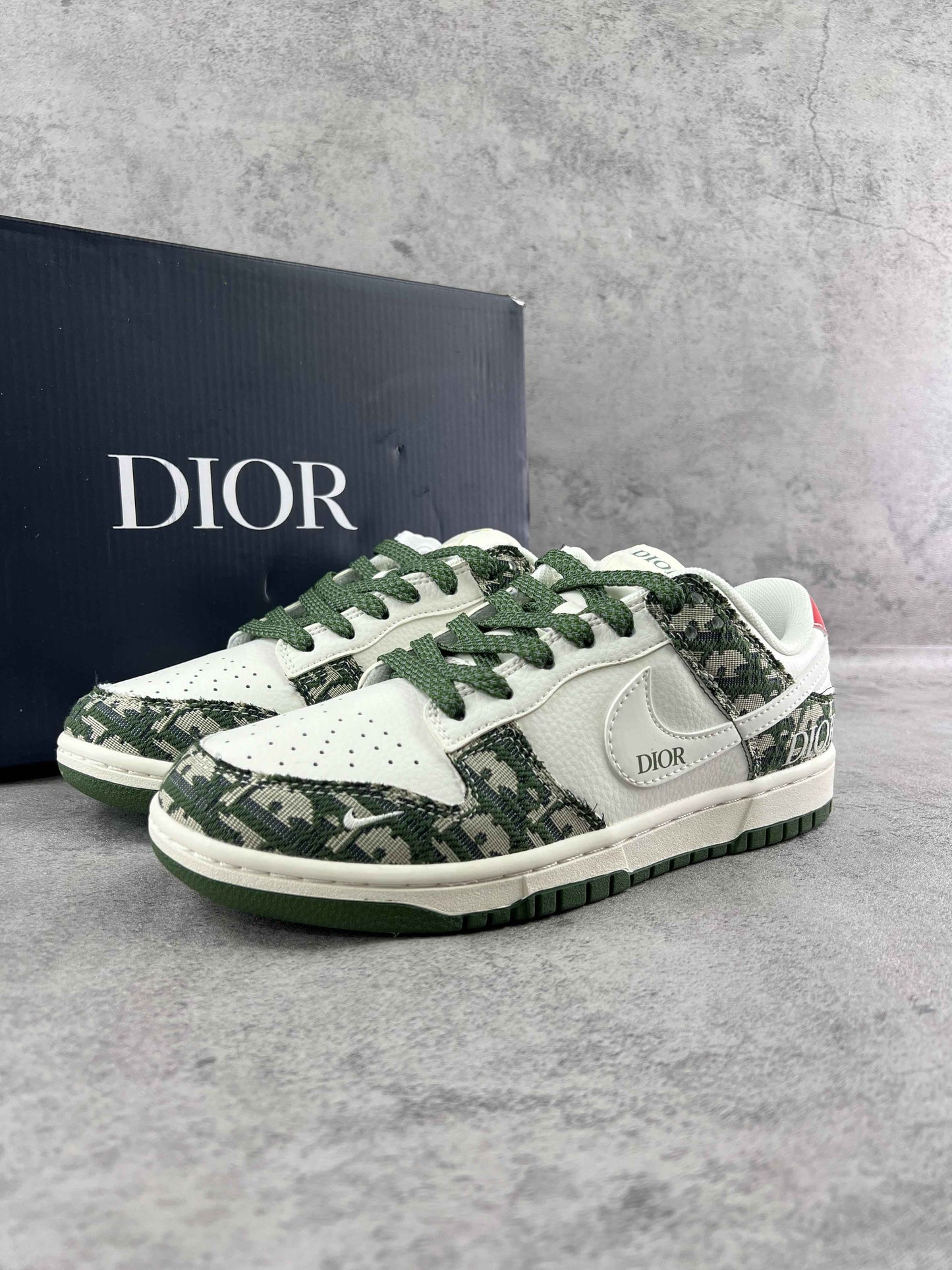 Custom SB Dunk Low x Dior XY1688 005 SneakerNational